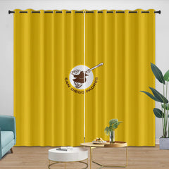 San Diego Padres Blackout Curtain for Living Room Bedroom Window Treatment