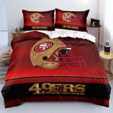 San Francisco 49ers Football League Duvet Cover Quilt Cover Pillowcase Bedding Set