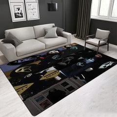 Scream Horror Movie Carpet Living Room Bedroom Mats Kitchen Bathroom Rugs