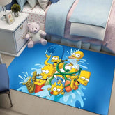 The Simpsons Graphic Carpet Living Room Bedroom Sofa Rug Door Mat Kitchen Bathroom Mats for Kids