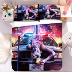 Suicide Squad Harley Quinn Duvet Cover Quilt Cover Pillowcase Bedding Set