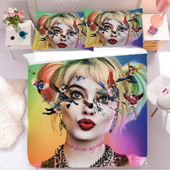 Suicide Squad Harley Quinn Duvet Cover Quilt Cover Pillowcase Bedding Set