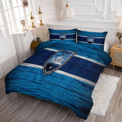 Sydney FC Soccer Comforter Pillowcase Sets Blanket All Season Reversible Quilted Duvet