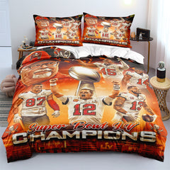 Tampa Bay Buccaneers Football League  Duvet Cover Quilt Cover Pillowcase Bedding Set