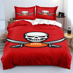 Tampa Bay Buccaneers Football League  Duvet Cover Quilt Cover Pillowcase Bedding Set