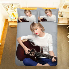 Taylor Swift Singer Duvet Cover Quilt Cover Pillowcase Bedding Set
