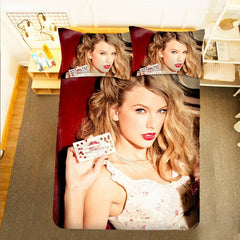 Taylor Swift Singer Duvet Cover Quilt Cover Pillowcase Bedding Set