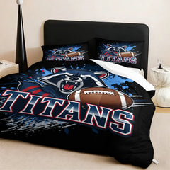 Tennessee Titans Comforter Pillowcase Sets Blanket All Season Reversible Quilted Duvet