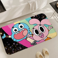 The Amazing World of Gumball Cosplay Carpet Living Room Bedroom Sofa Rug Door Mat