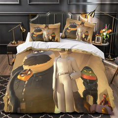 The Bad Guys Duvet Cover Quilt Case Pillowcase Bedding Set Without Filler