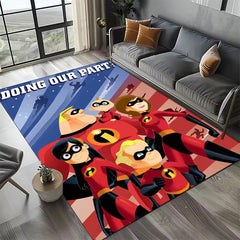 The Incredibles Carpet Living Room Bedroom Mats Kitchen Bathroom Rugs