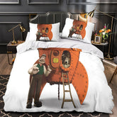 Wallace Gromit Duvet Cover Quilt Case Pillowcase Bedding Set Without Filler