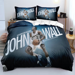 Washington Basketball Wizards Bedding Set Quilt Cover Without Filler