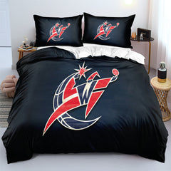 Washington Basketball Wizards Bedding Set Quilt Cover Without Filler