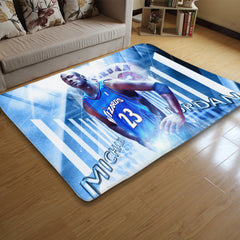 Washington Basketball WizardsCarpet Living Room Bedroom Mats Kitchen Bathroom Rug