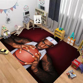 Lakers LeBron Raymone James Carpet Living Room Bedroom Mats Kitchen Bathroom Rugs