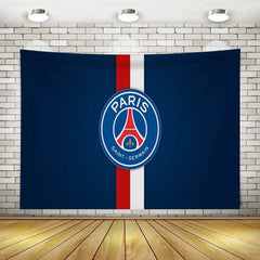2025 New Paris Saint Germain Football Club Wall Decor Hanging Tapestry Home Bedroom Living Room Decoration Wall Decor