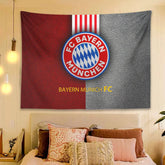 2025 New Bayern Munich Football Club Wall Decor Hanging Tapestry Home Bedroom Living Room Decoration Wall Decor