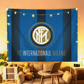 2025 New Internazionale Milano Football Club Wall Decor Hanging Tapestry Home Bedroom Living Room Decoration Wall Decor