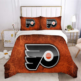 Philadelphia Flyers Hockey League Duvet Cover Quilt Cover Pillowcase