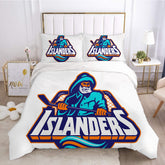 New YorkIslanders Hockey League Duvet Cover Quilt Case Pillowcase