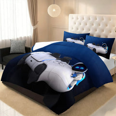 Astro Bot Comforter Pillowcase Sets Blanket All Season Reversible Quilted Duvet
