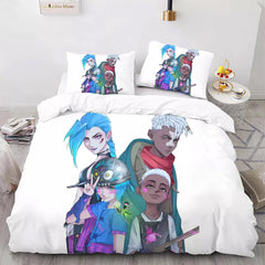 2025 NEW LOL Acrane Season 2 Bedding Set Quilt Duvet Covers Bedding Sets