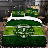 Portland Soccer Timbers 3D Printed Duvet Cover Quilt Cover Pillowcase Bedding Set Bed Linen Home Decor