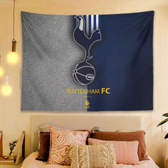 2025 New Tottenham Hotspur Football Club Wall Decor Hanging Tapestry Home Bedroom Living Room Decoration Wall Decor