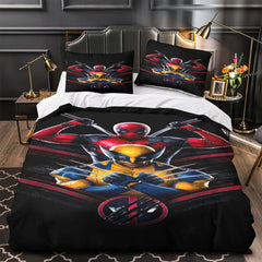 2025 NEW Deadpool And Wolverine Bedding Set Quilt Duvet Covers Bedding Sets