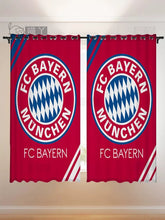 2025 New Bayern Munich Football Club Curtains Blackout Window Treatments Drapes Room Decor