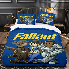 Fallout Duvet Cover Quilt Case Pillowcase Bedding Set Without Filler