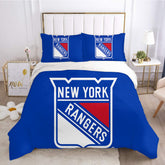 New York Rangers Hockey League Duvet Cover Quilt Cover Pillowcase