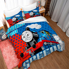 Thomas the Tank Engine & Friends Duvet Cover Quilt Cover Pillowcase Bedding Set