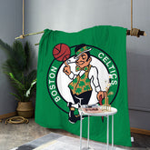 Basketball Boston Celtics Basketball #7 Quilt Blankets