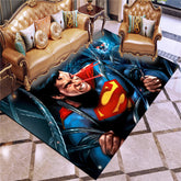 Super Hero Superman #2 Graphic Carpet Living Room Bedroom Sofa Rug Door Mat Kitchen Bathroom Mats for Kids
