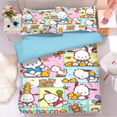 Pachacco Pocha Pocha Chubby Duvet Cover Quilt Cover Pillowcase Bedding Set