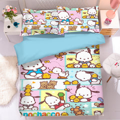 Pachacco Pocha Pocha Chubby Duvet Cover Quilt Cover Pillowcase Bedding Set