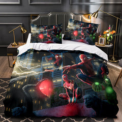 2025 NEW 2021 Spider-Man No Way Home Bedding Set Duvet Cover Quilt Bed Sets