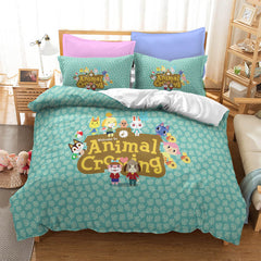 2026 NEW Animal Crossing Cosplay Bedding Set Duvet Cover Quilt Covers Bed Set