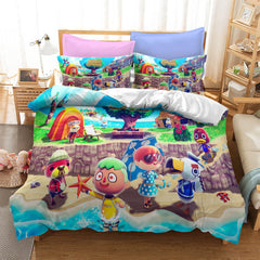 2026 NEW Animal Crossing Cosplay Bedding Set Duvet Cover Quilt Covers Bed Set