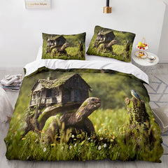 2025 NEW Animal World Cosplay Bedding Set Duvet Cover Without Filler