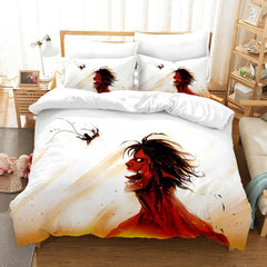 2026 NEW Anime Attack on Titan Bedding Set Quilt Covers Without Filler
