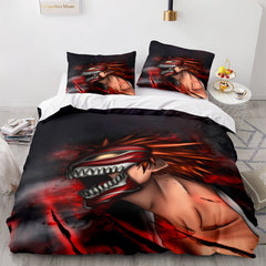 2026 NEW Anime BLEACH Cosplay Bedding Sets Quilt Cover Without Filler