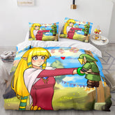 2025 NEW Anime Cute Girls Cosplay Bedding Sets Quilt Cover Without Filler