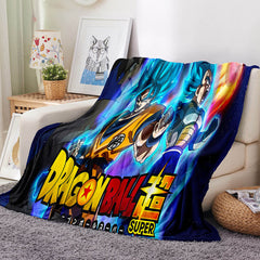 2025 NEW Anime Dragon Ball Super Blanket Flannel Throw Room Decoration