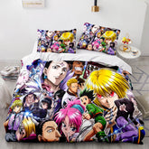 2026 NEW Anime HUNTER×HUNTER Bedding Set Cosplay Quilt Cover Without Filler
