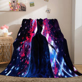 2025 NEW Anime Jujutsu Kaisen Flannel Throw Cosplay Blanket