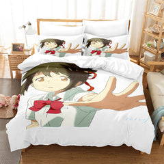 2026 NEW Anime Kizuna AI Cosplay Bedding Set Quilt Covers Without Filler