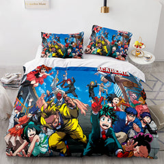 2025 NEW Anime My Hero Academia Bedding Set Cosplay Quilt Cover Without Filler